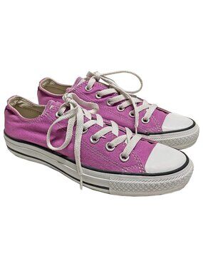 Converse Chuck Taylor All Star Low Top Sneakers Women's 7 Iris Orchid 130121F